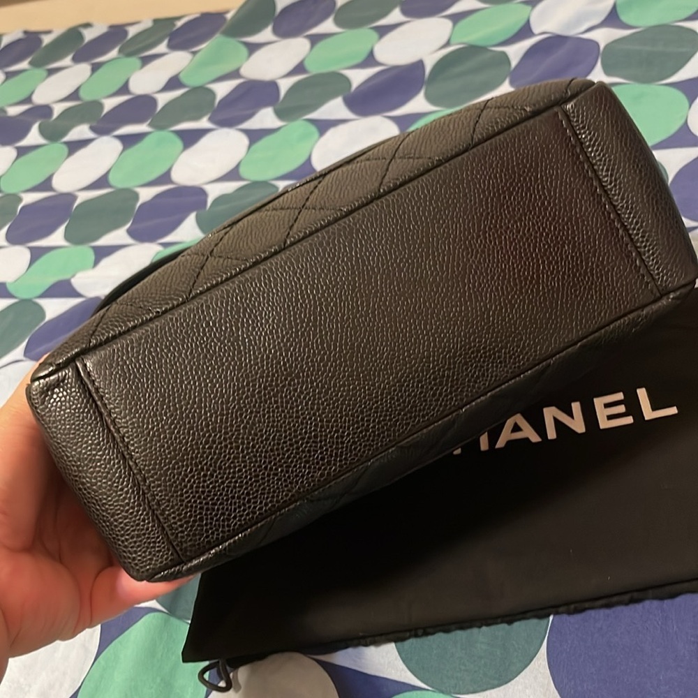 Chanel PST Black Quilted Caviar Shoulder Bag - Picture 6 of 16